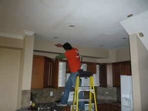 Water Damage Restoration Ceiling Repair