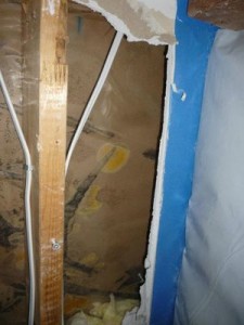 Water Damage Restoration Drywall Repair