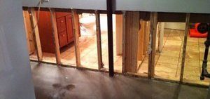 Water Damage Wall Restoration